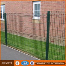 Hot-Galvanized 3D Curved Welded Wire Mesh Fence